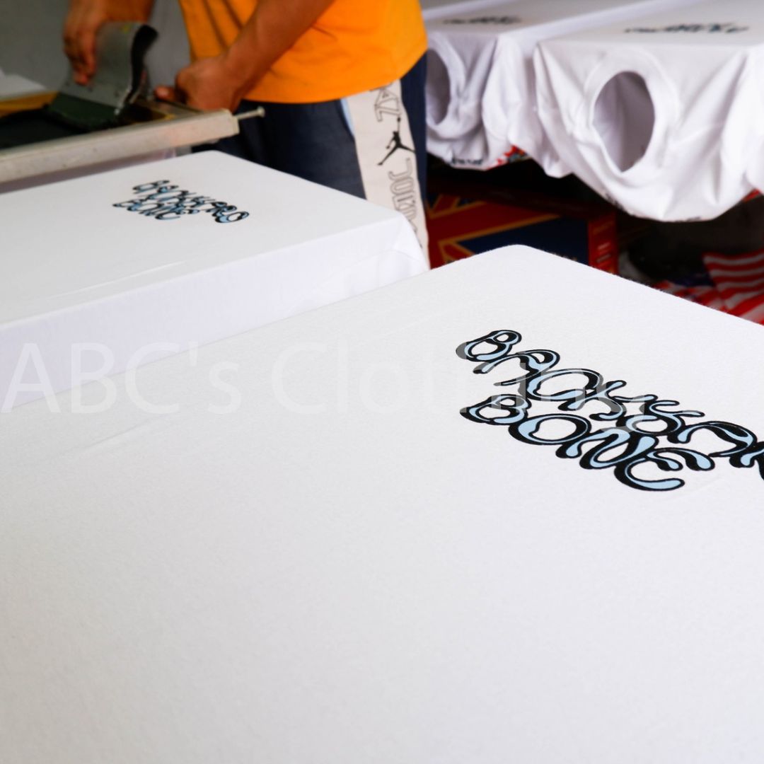 ABC's Clothing Line — Silkscreen printing