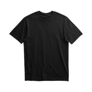 Classic Round Neck T-Shirt — Black